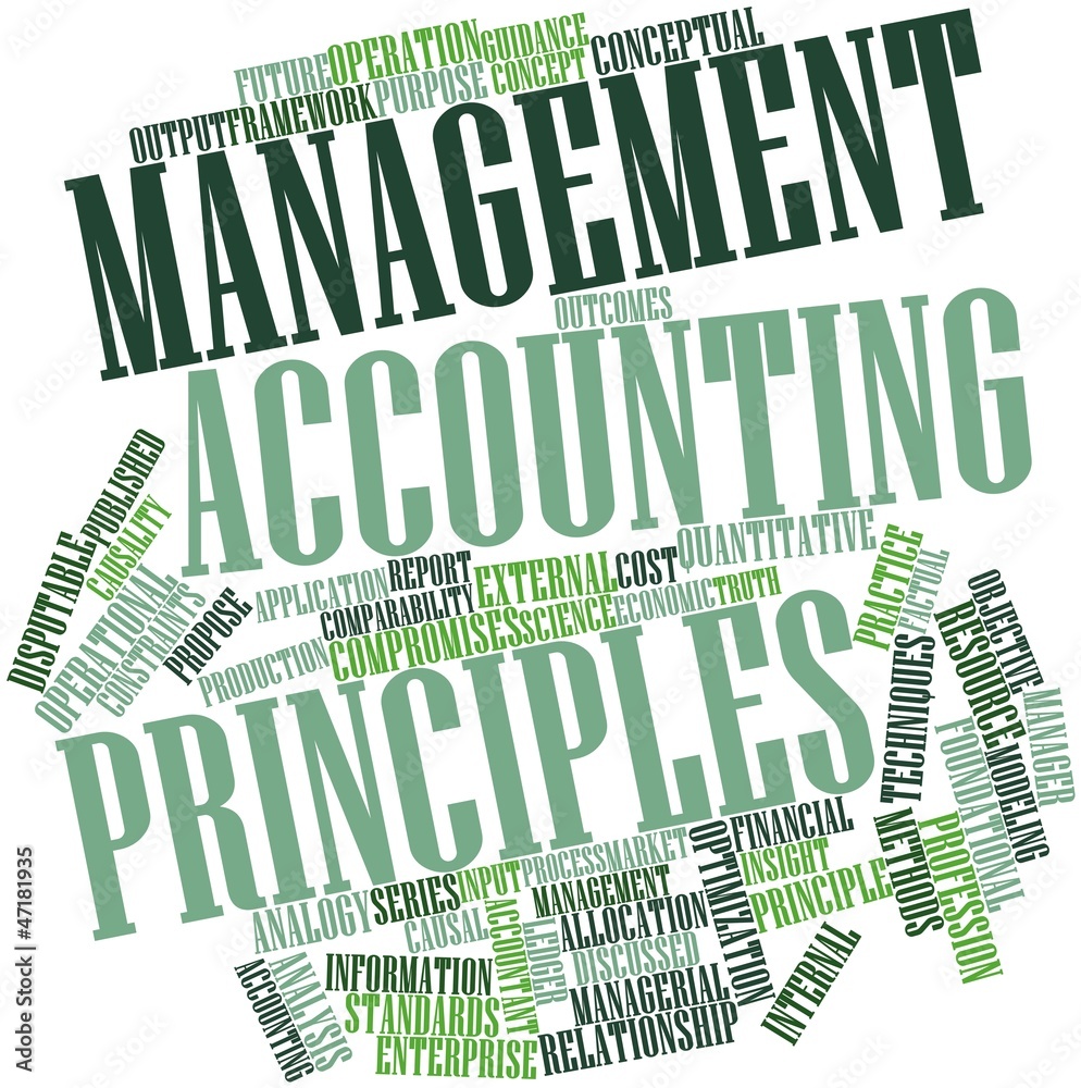 Word cloud for Management accounting principles Word cloud for Management accounting principles
