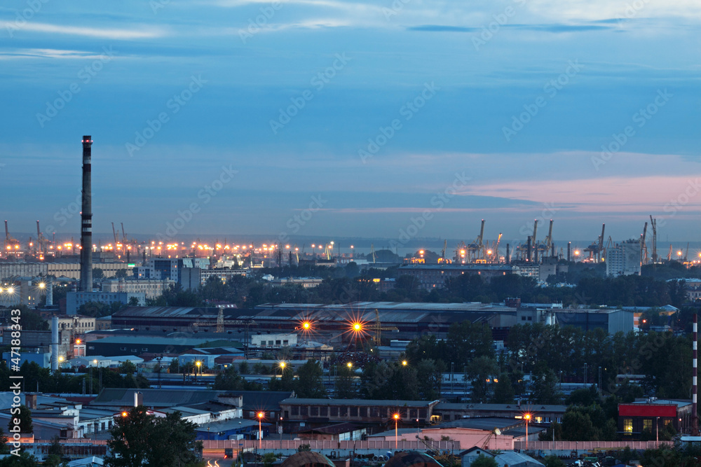 Fototapeta premium Night St.-Petersburg