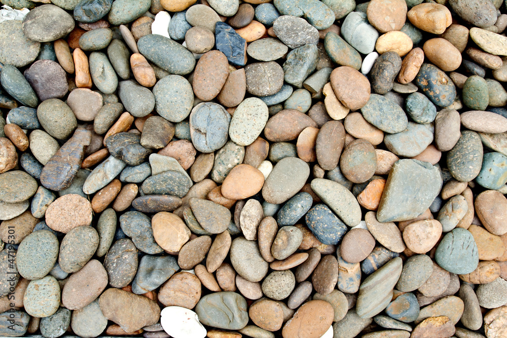 Naklejka premium abstract background with round peeble stones