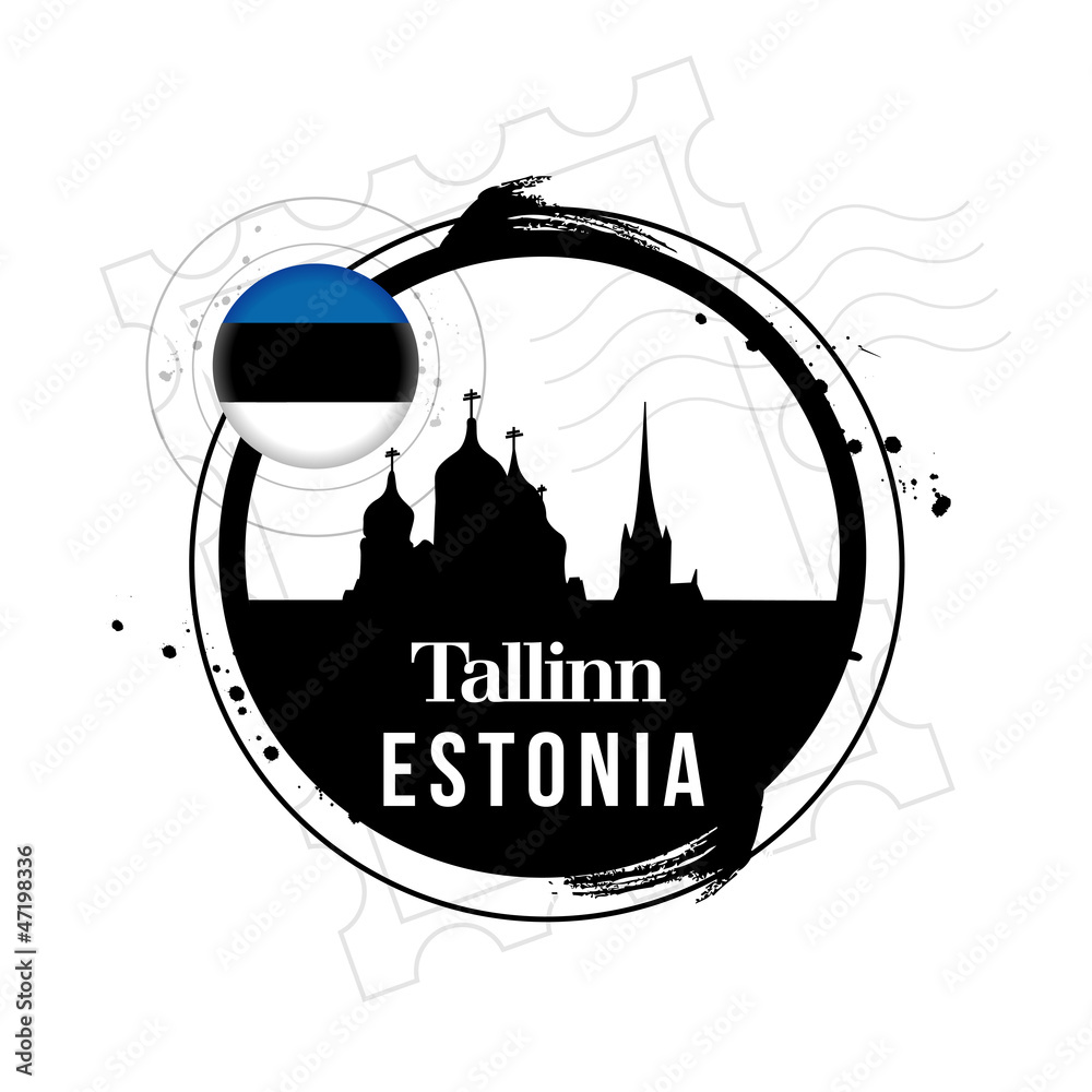 Fototapeta premium timbre Tallinn