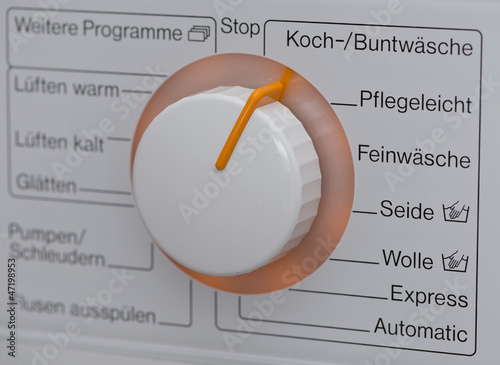 Waschmaschine Detail