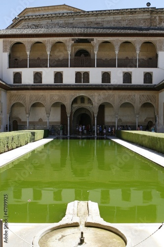 Bassin de l Alhambra de Grenade 3