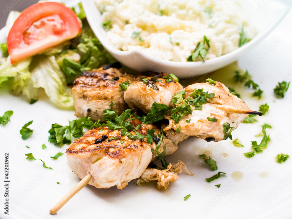 Chicken skewers Chicken skewers
