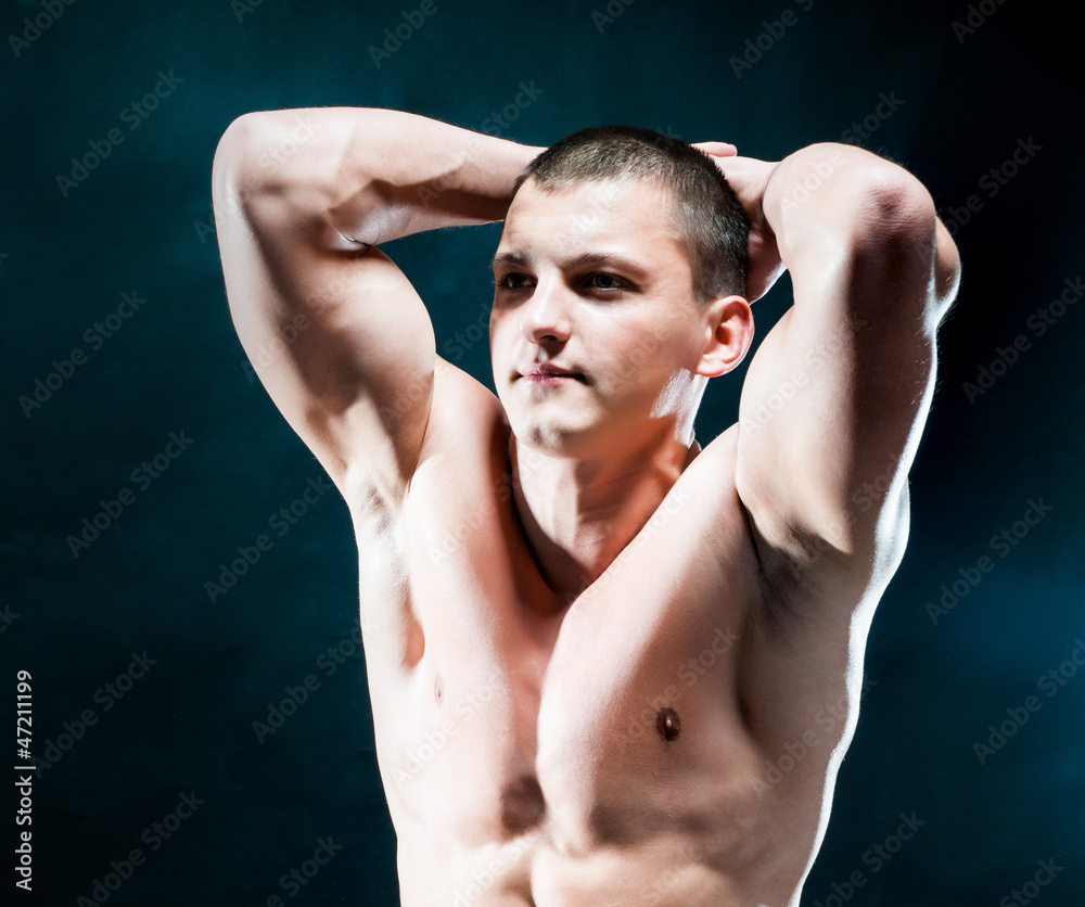 muscular man muscular man