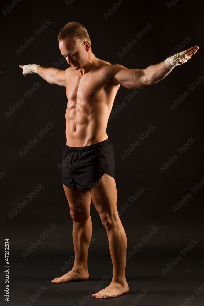 Obraz premium körperspannung