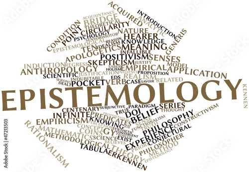 Word cloud for Epistemology photo