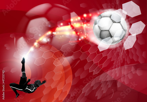 Abstract Soccer Sport Background