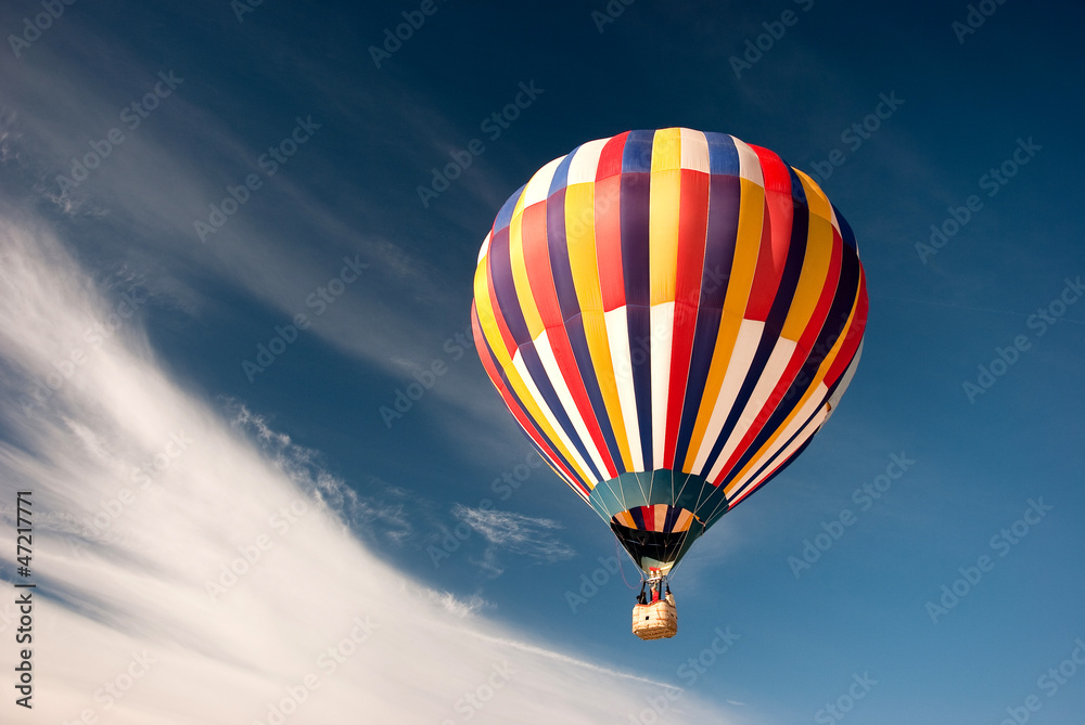 Naklejka premium Mongolfiera