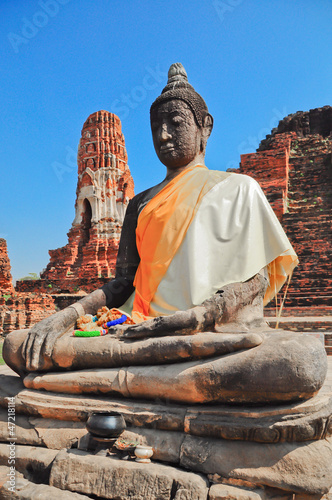 Sticker Buddha statue