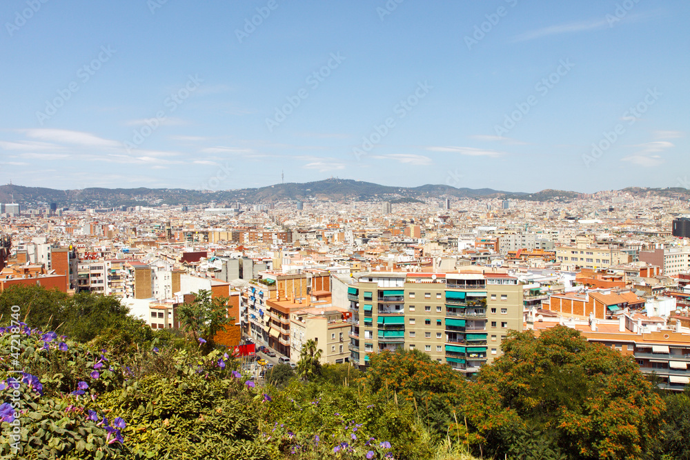 Barcelona Skyline