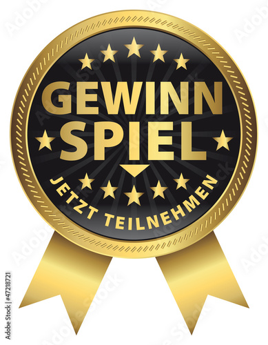 Gewinnspiel - Jetzt teilnehmen! - Siegel