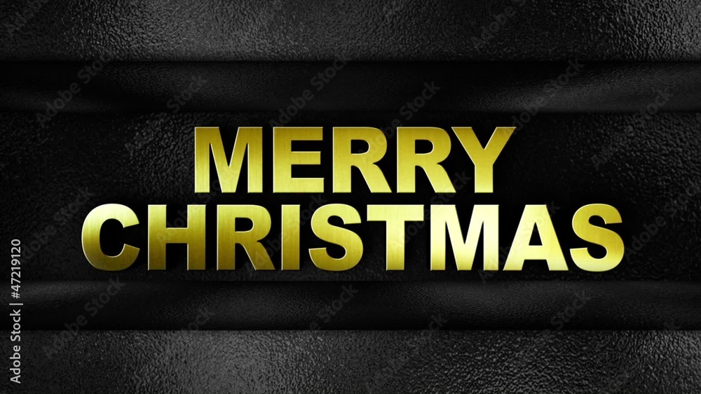 MERRY CHRISTMAS in Metal Gate - HD1080 MERRY CHRISTMAS in Metal Gate - HD1080