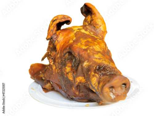 Pig's head