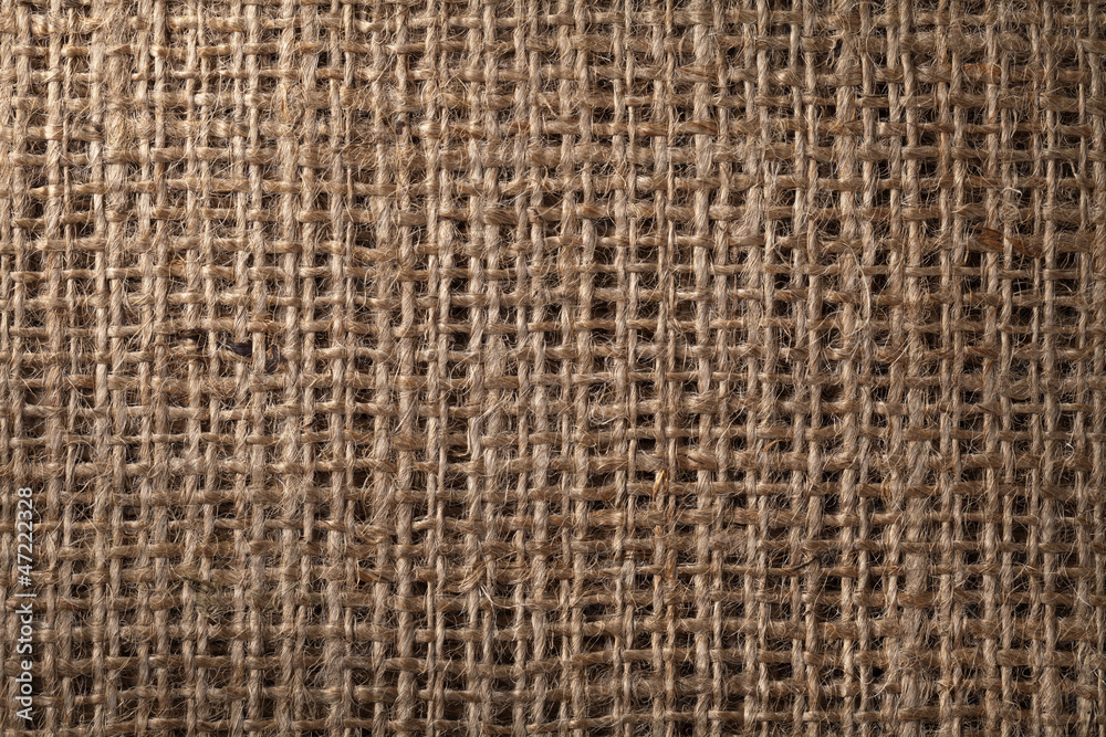 Linen sack background Linen sack background