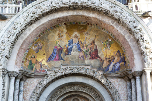 Mosaic of Basilica of Saint Mark in Venice