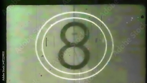 Film Leader with Countdown