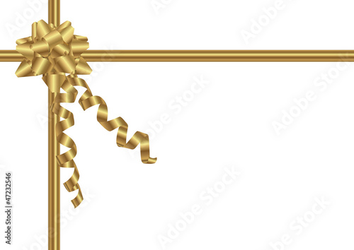 Rosette in gold