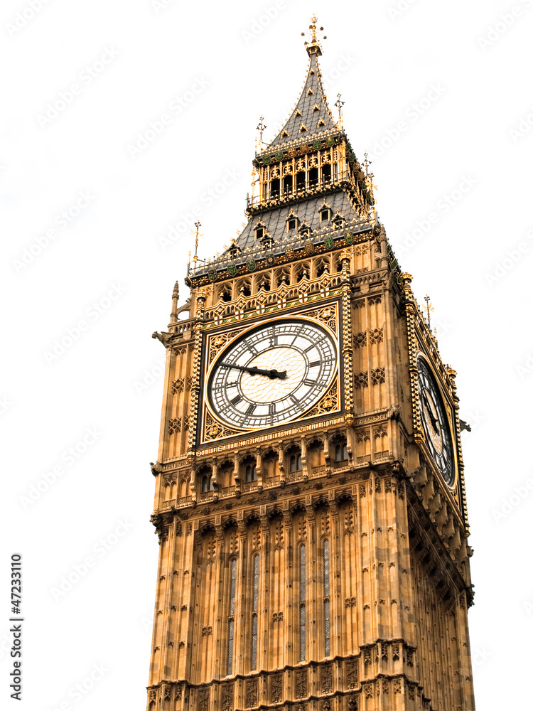 Londoner Big Ben - obrazy, fototapety, plakaty 