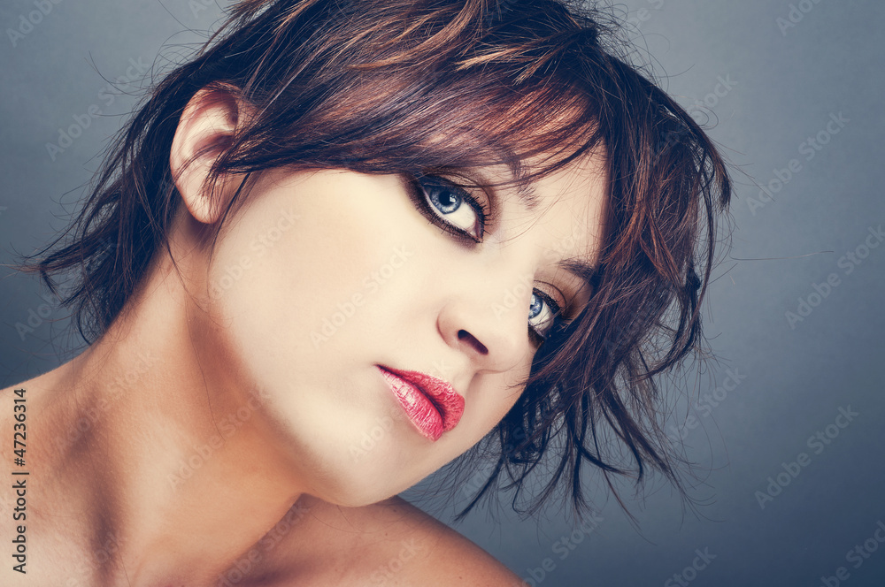 Naklejka premium beauty portrait