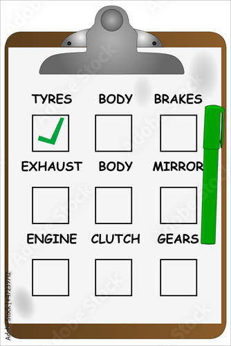 Garage Clipboard