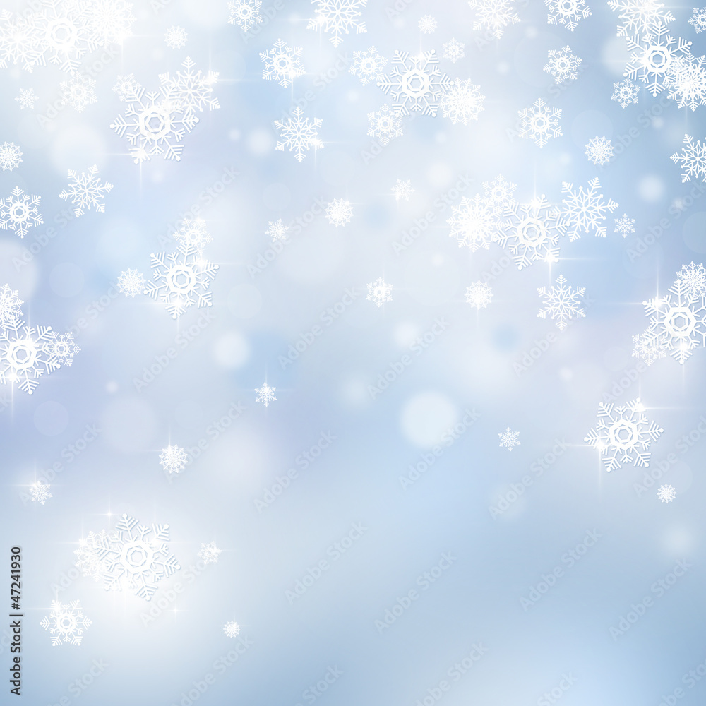 Light abstract Christmas background