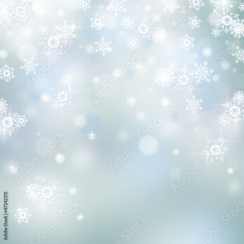 Light abstract Christmas background
