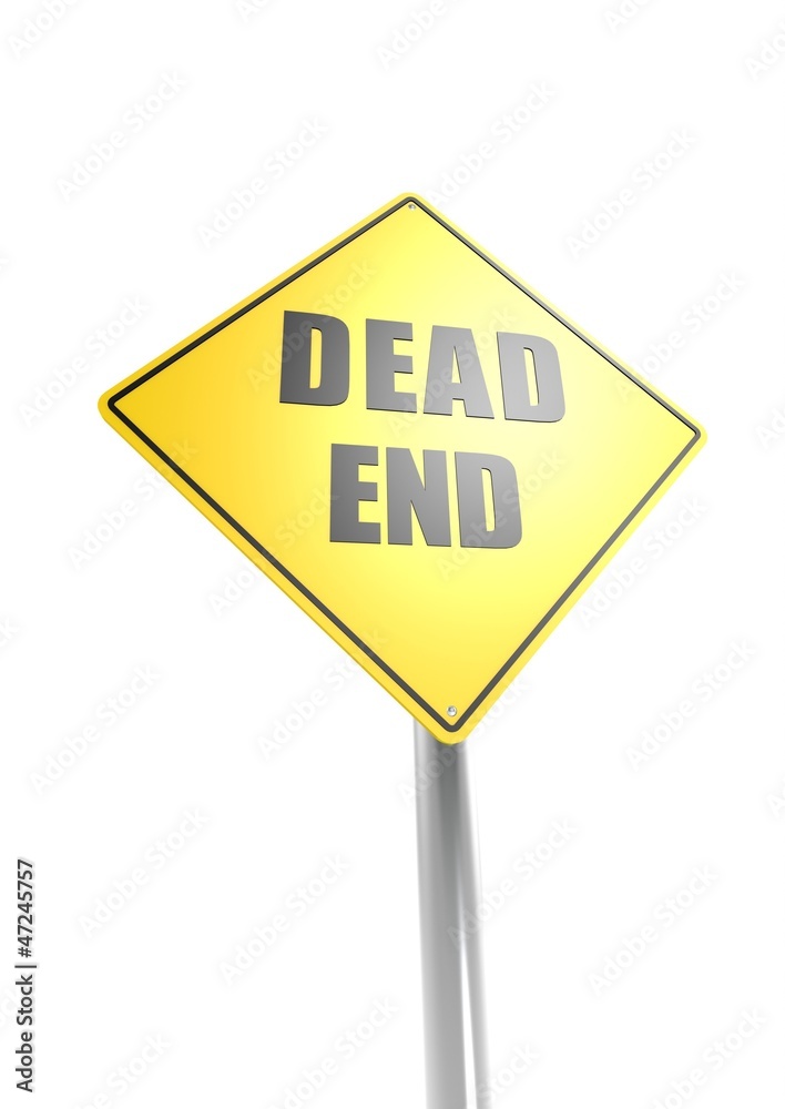 Dead End Road Sign