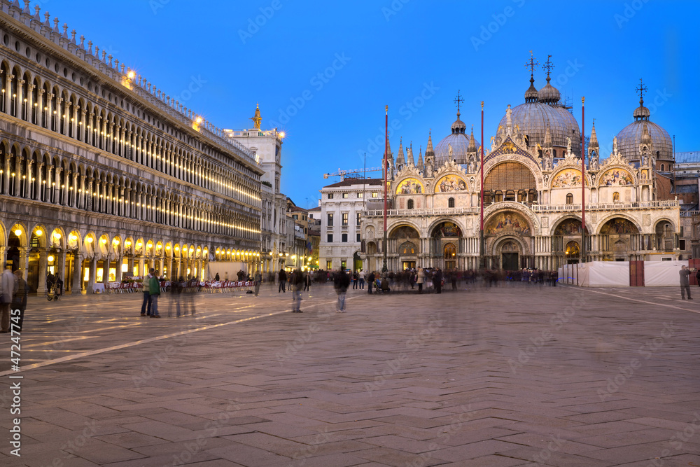 Piazza San Marco - Venice by night