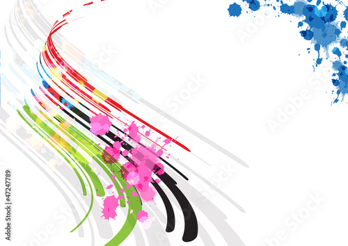 abstract stripe background design
