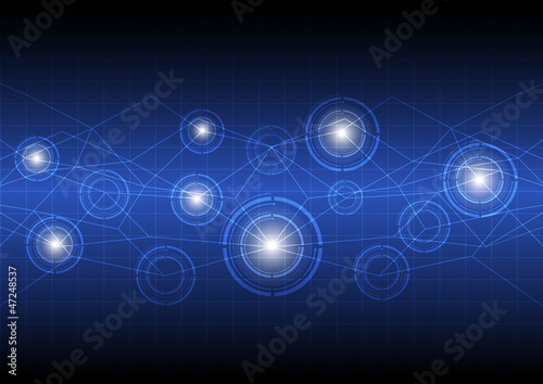 future digital concept technology