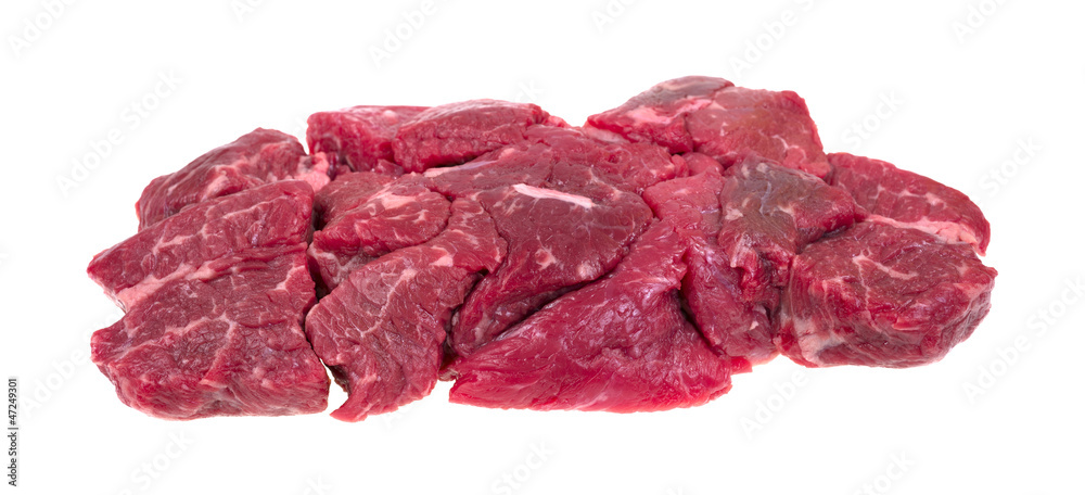 Obraz premium Beef cubes