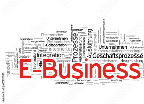 E-Business (deutsche Tag-Cloud)