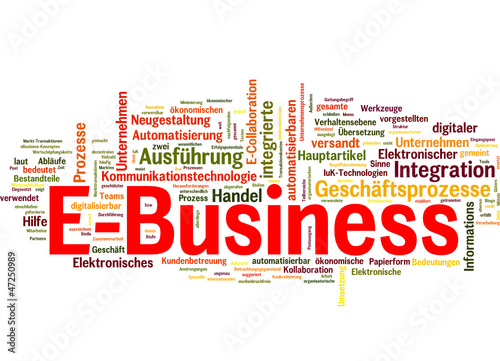 E-Business (deutsche tag cloud)