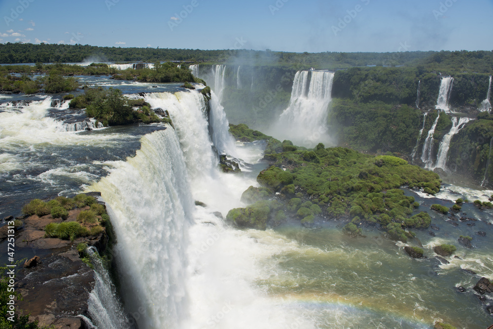 garganta del diablo at the iguazu falls garganta del diablo at the iguazu falls