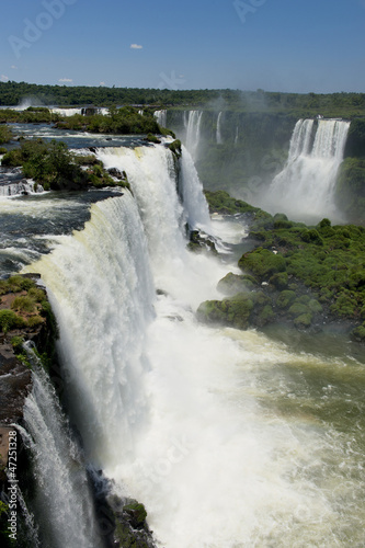 garganta del diablo at the iguazu falls