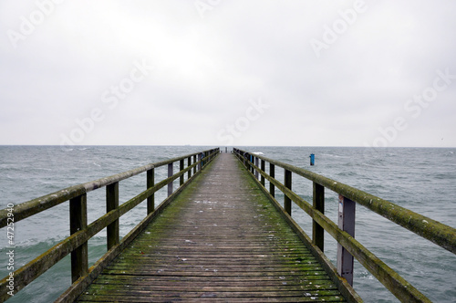 pier at sea, Baltic Sea, Germany