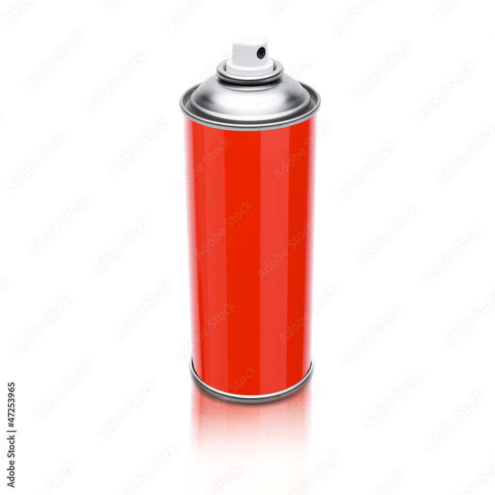Rote Spraydose