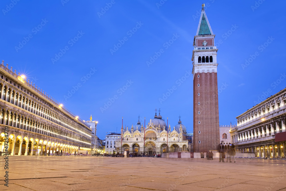 Piazza San Marco - Venice by night