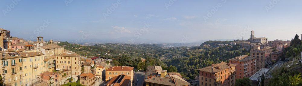 Tuscany sigths, perugia panorama