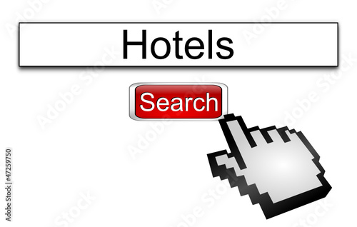 Internet search hotels