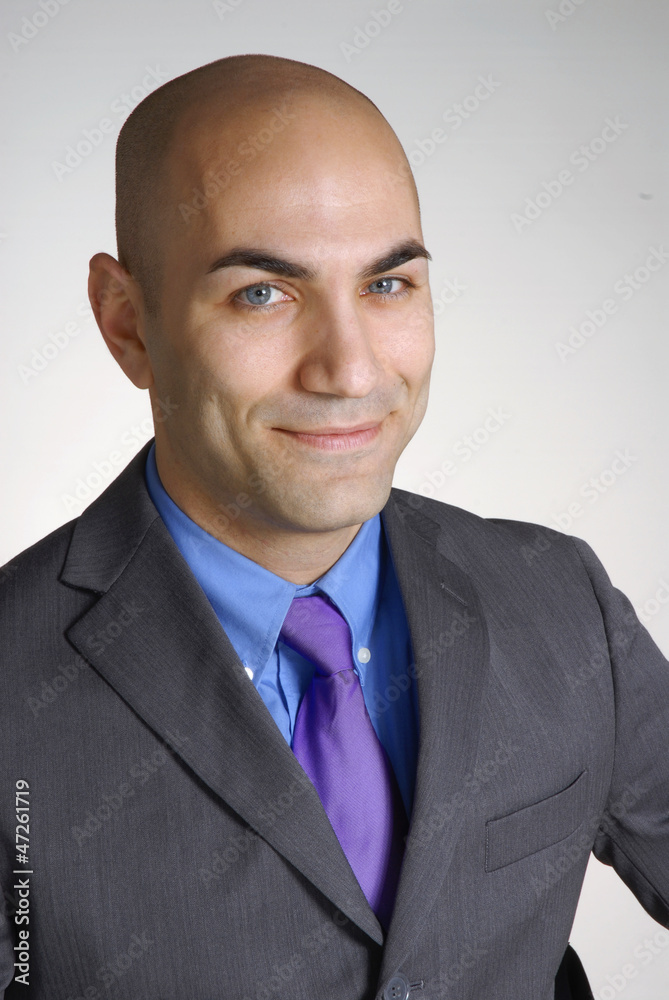 Retrato de un exitoso joven ejecutivo. Retrato de un exitoso joven ejecutivo.