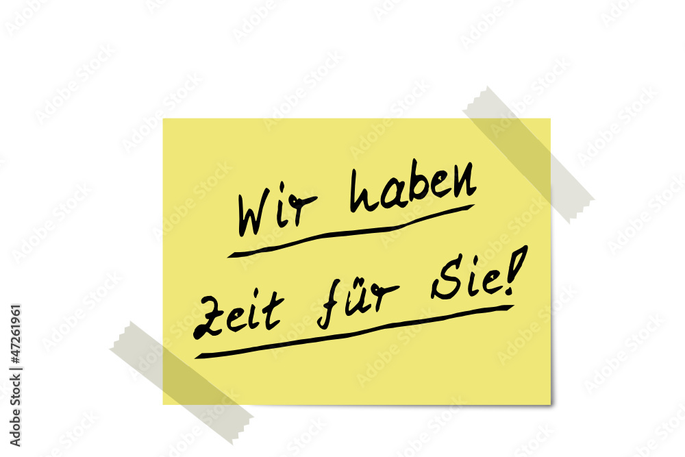 Wir haben Zeit für Sie #121129-svg002 Wir haben Zeit für Sie #121129-svg002