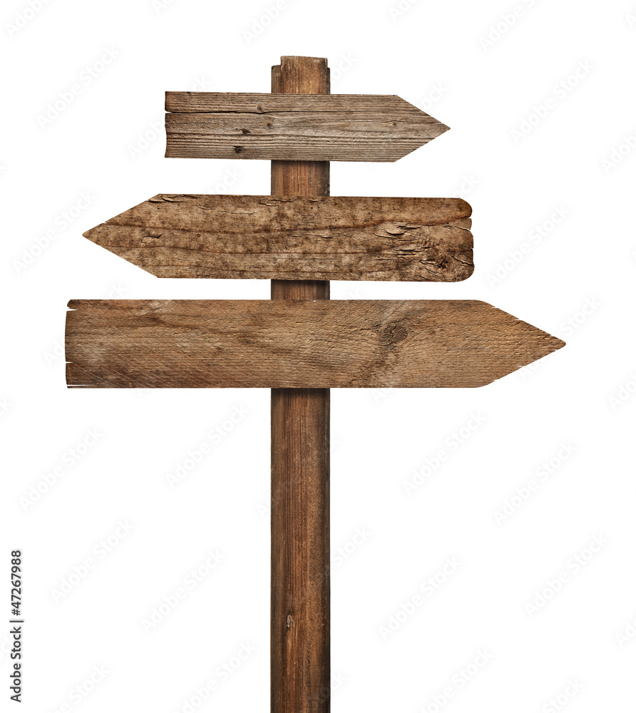 wooden sign background message