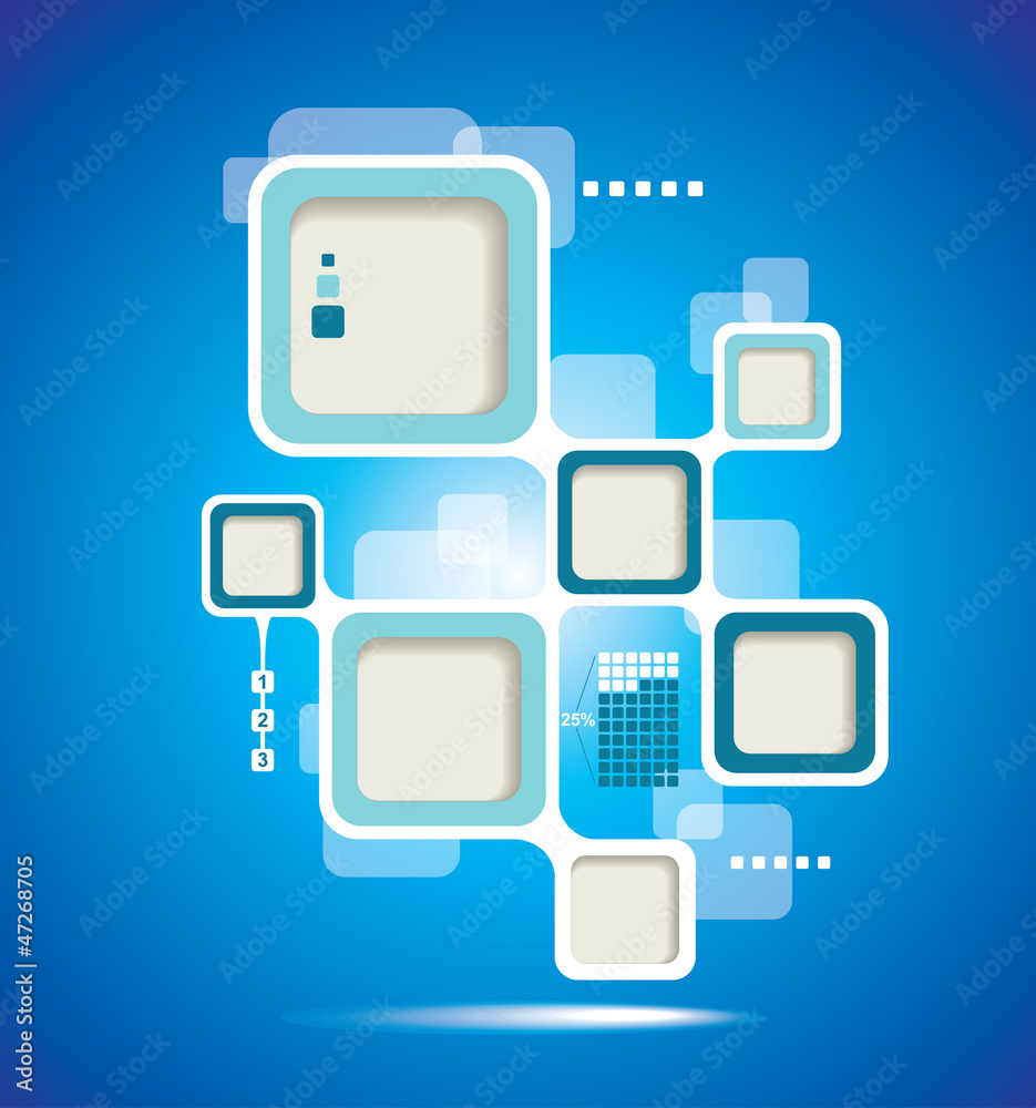 Website Template, Vector design frame. Website Template, Vector design frame.