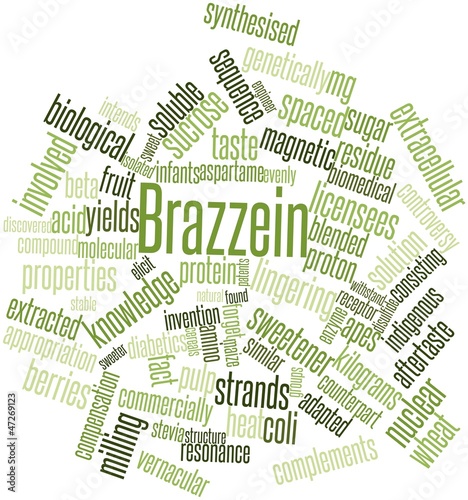 Word cloud for Brazzein
