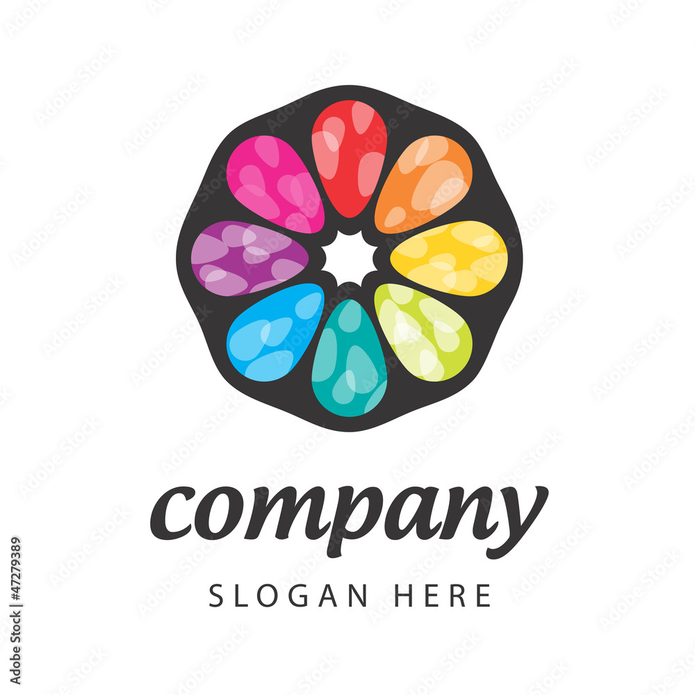 Obraz premium logo flower 272