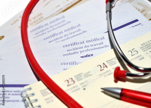 consultation pour arrêt maladie ou accident de travail