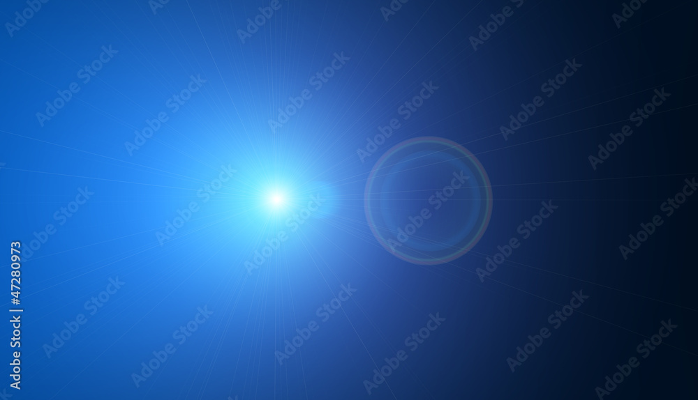Supernova Explosion Blau Supernova Explosion Blau