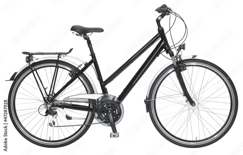 Obraz premium Fahrrad schwarz