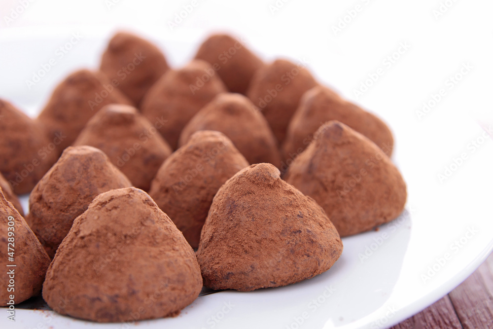 chocolate truffe chocolate truffe